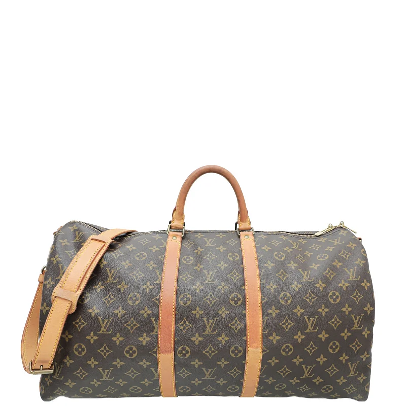 Laid-Back Fashion Offers Louis Vuitton Brown Monogram Keepall Bandouliere 55 Bag Modern Handbags With Stylish Discounts Laid-Back Fashion Offers Louis Vuitton Brown Monogram Keepall Bandouliere 55 Bag Modern Handbags With Stylish Discounts
