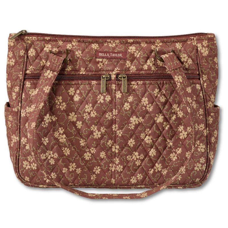Flash Sale, Don't Miss Burgundy Floral Everyday Tote Iconic Fashion Bags At Unbeatable Savings Flash Sale, Don't Miss Burgundy Floral Everyday Tote Iconic Fashion Bags At Unbeatable Savings