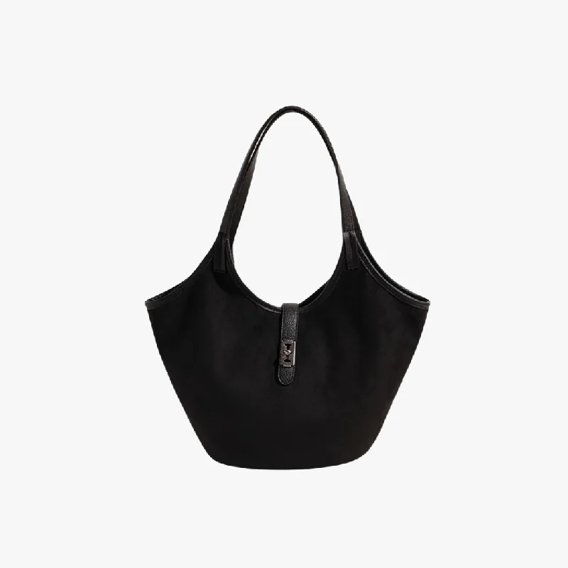 Casual Yet Chic Sales Olives Turn Lock Suede Tote Fashionable Handbags At Must-Have Prices Casual Yet Chic Sales Olives Turn Lock Suede Tote Fashionable Handbags At Must-Have Prices