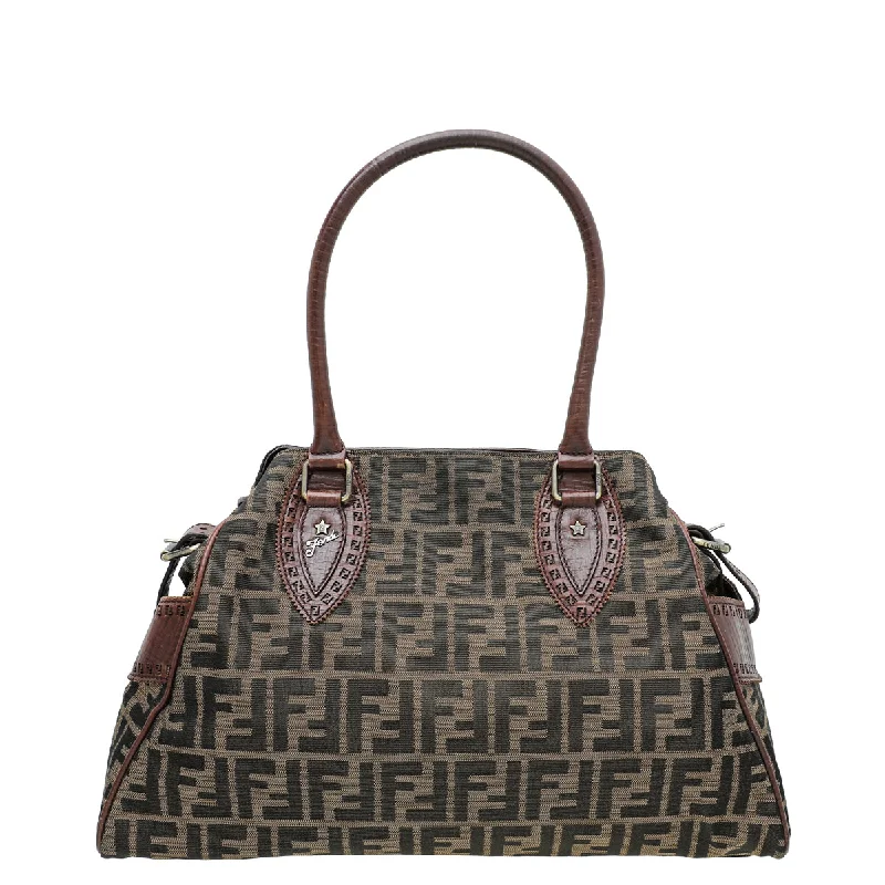 Elegant Fashion Offers Fendi Tobacco Zucca De Jour Tote Medium Bag Chic Shoulder Bags At Promotional Rates Elegant Fashion Offers Fendi Tobacco Zucca De Jour Tote Medium Bag Chic Shoulder Bags At Promotional Rates