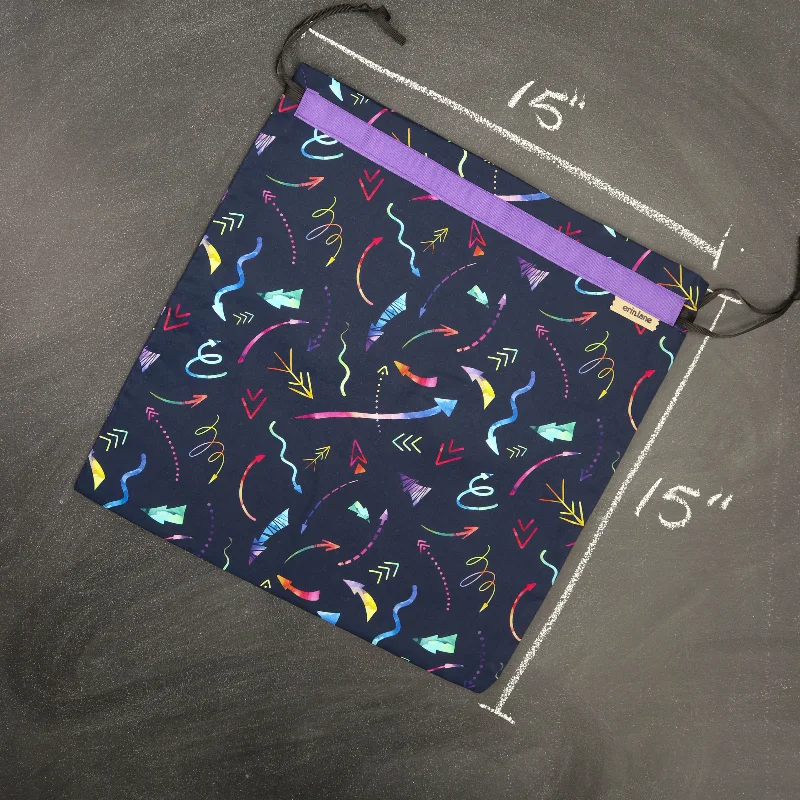 Bold Fashionistas Large Project Bag in Follow Directions Trendy Purses At Exclusive Promotional Rates Bold Fashionistas Large Project Bag in Follow Directions Trendy Purses At Exclusive Promotional Rates