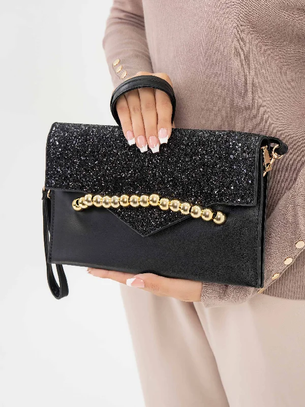 Glittered Envelope Clutch Classic Bags, Exclusive Deals