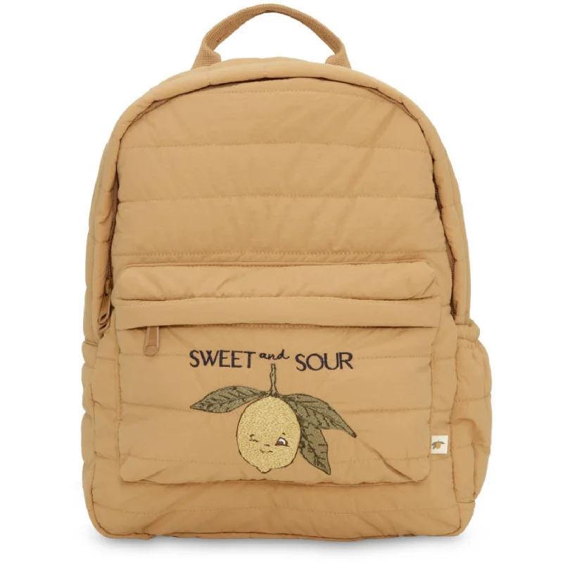 Konges Sløjd Tobacco Brown Juno Quilted Backpack Midi Don't Miss Out – Shop Fashionable Bags At Special Rates Konges Sløjd Tobacco Brown Juno Quilted Backpack Midi Don't Miss Out – Shop Fashionable Bags At Special Rates