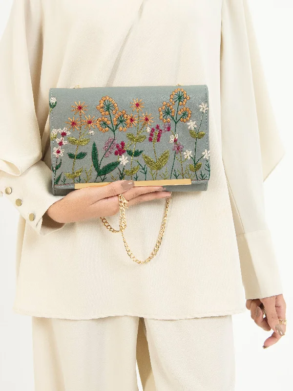 Embroidered Clutch Designer Bags At Exclusive Clearance Prices