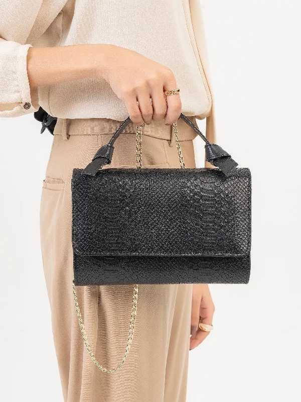 Snake Textured Clutch Statement Handbags At Unbeatable Discounts