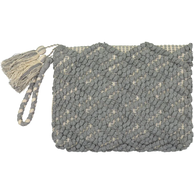 Santorini Clutch - Grey Upgrade Your Look With Fashionable Bags