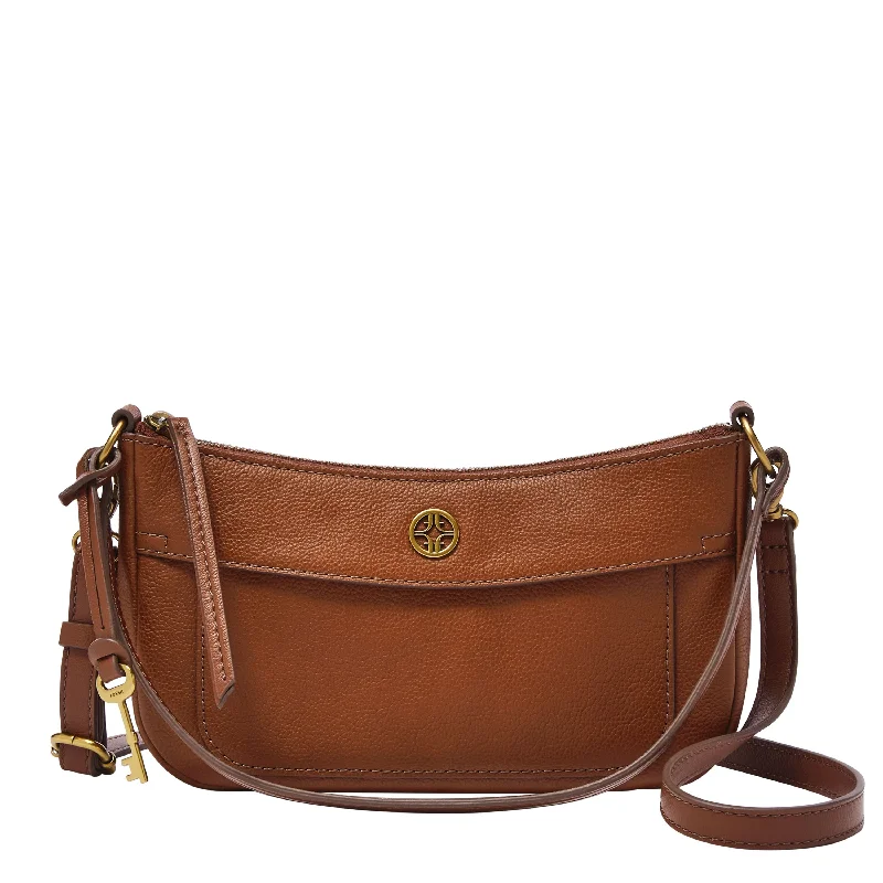 Fossil Women's Skylar Eco Leather Mini Baguette Trendy Handbags At Limited-Time Discounts