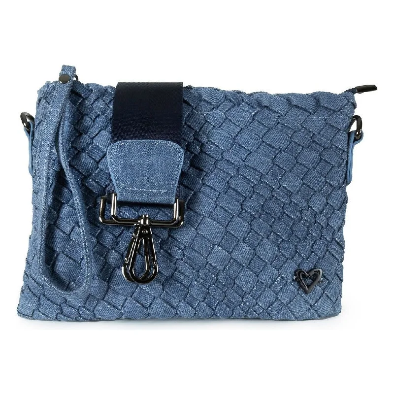 Charlotte Woven Crossbody - Denim Jeans Don't Miss Out – Shop Fashionable Bags At Special Rates Charlotte Woven Crossbody - Denim Jeans Don't Miss Out – Shop Fashionable Bags At Special Rates
